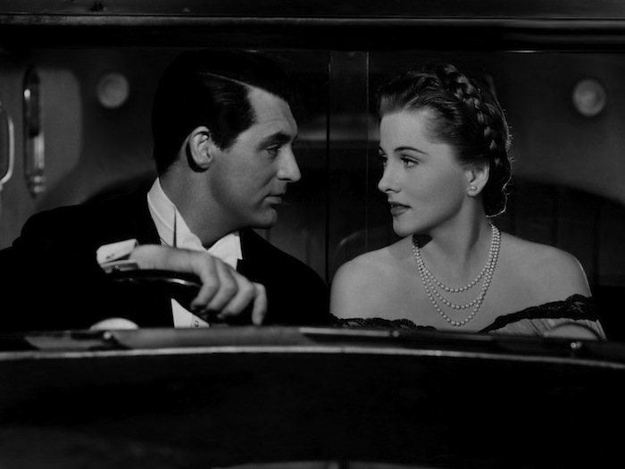 Cary Grant Joan Fontaine Suspicion car