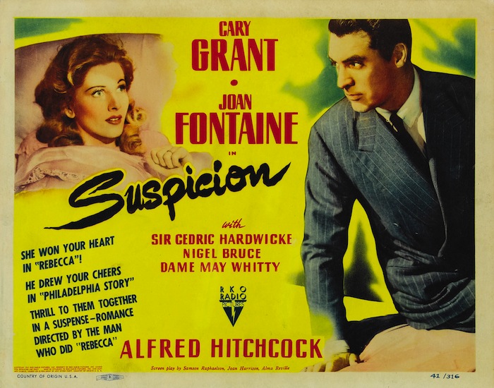 Suspicion 1941 poster